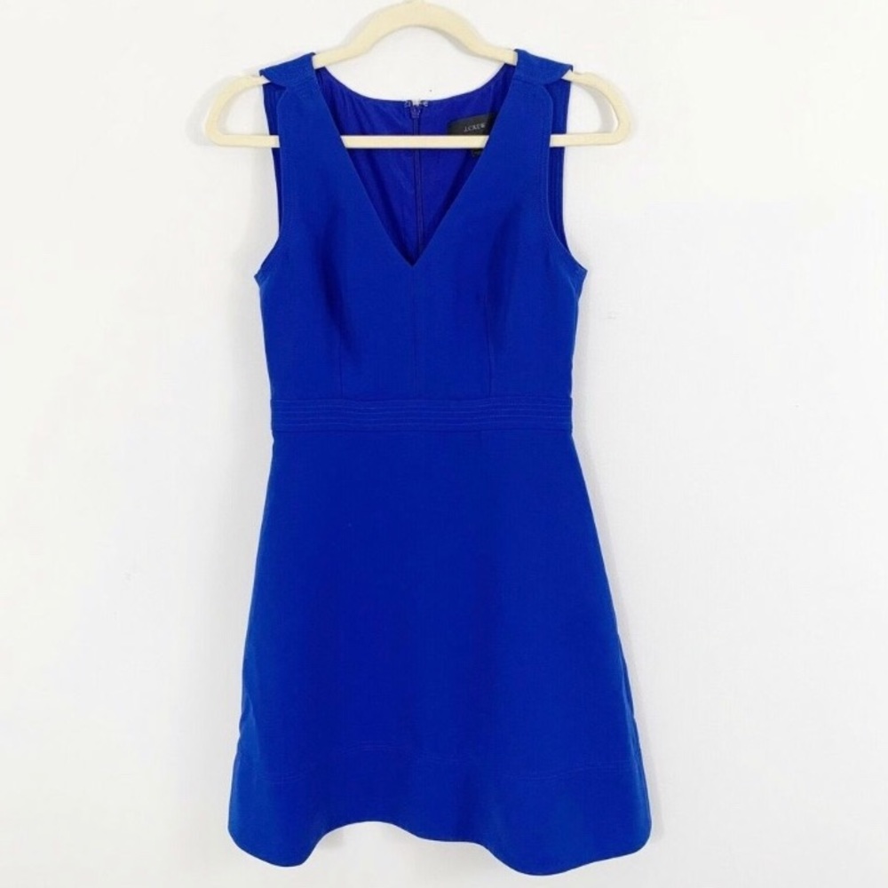 JCrew V neck A line dress